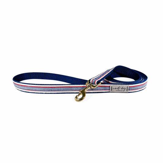 Chambray Floral Oxford Dog Leash