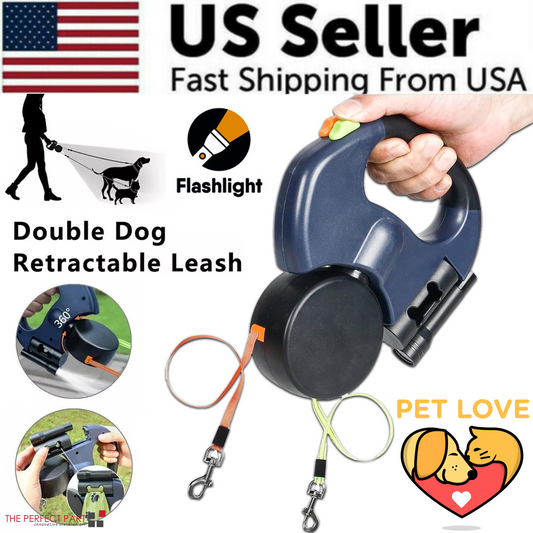 TwinFlex 360° Dual Dog Leash